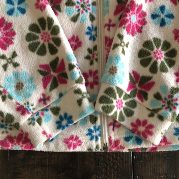 Columbia Size Youth 18/20 = Adult S Coat Sweater Printed Soft Warm Zip Up Jacket - Picture 9 of 16